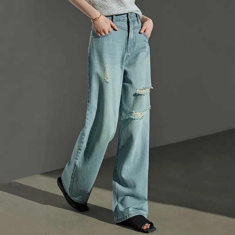 Initial language Jeans Women's-4