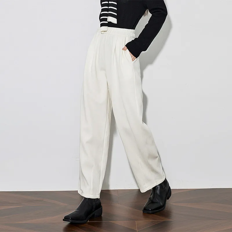 Initial Language Casual Pants Women's-8