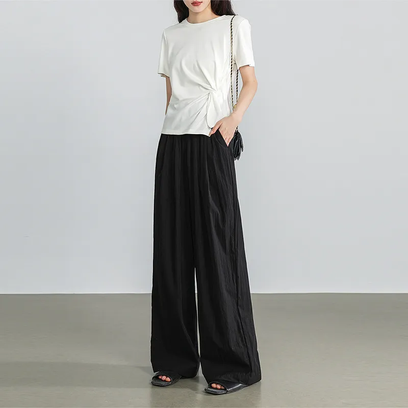 Initial Language Casual Pants Women's-5