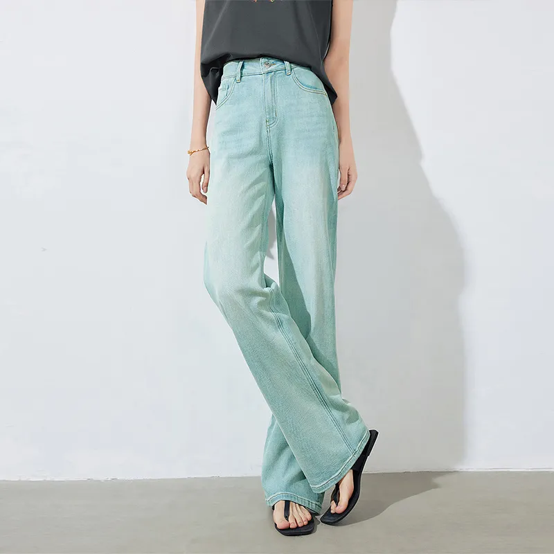 Initial Language Jeans Women's Vintage Green-4
