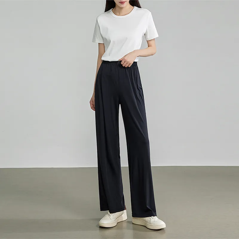 Initial Language Casual Pants Women's-5