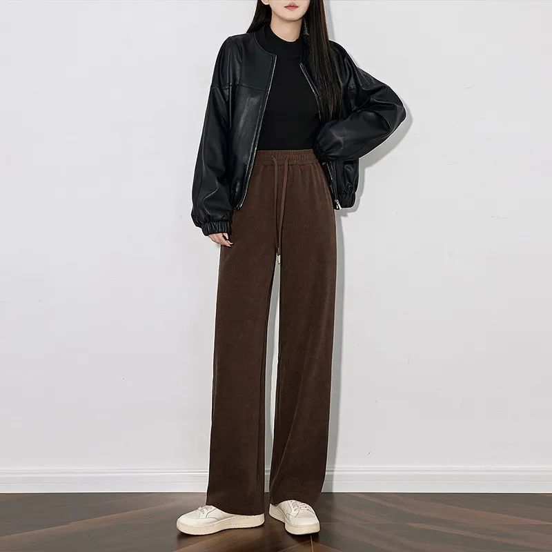 Initial Language Casual Pants Women's-9