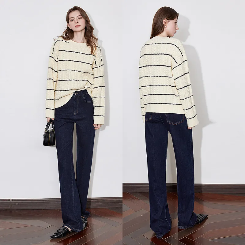 Initial Language Sweater Women's-3