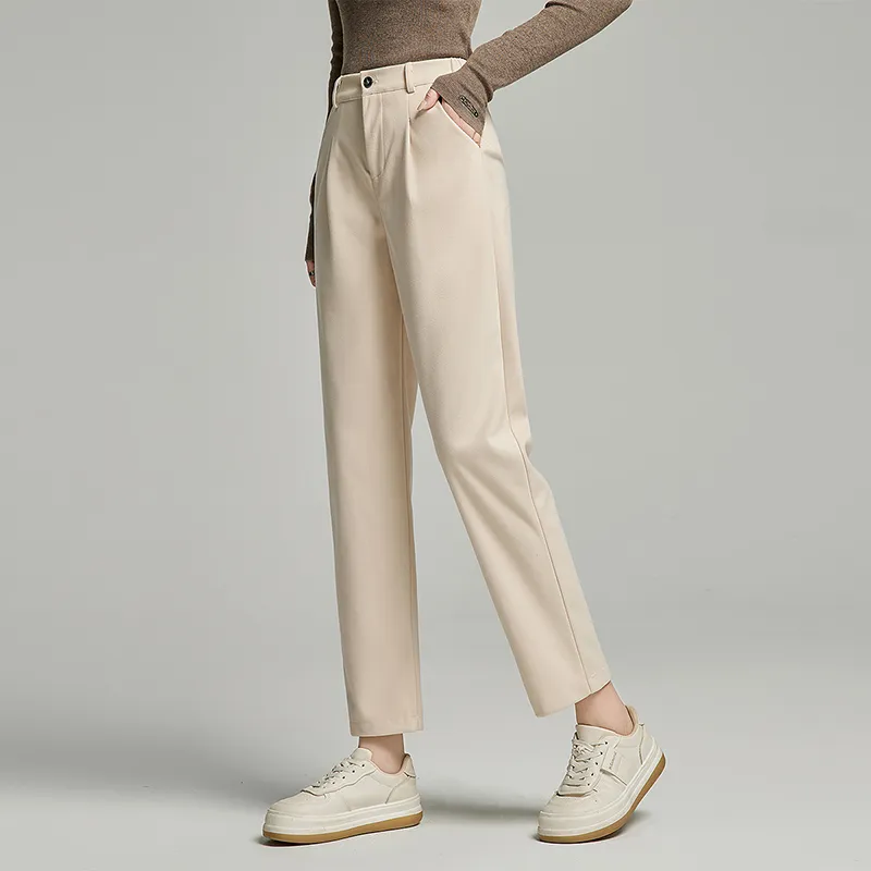 Initial Language Casual Pants Women's-3