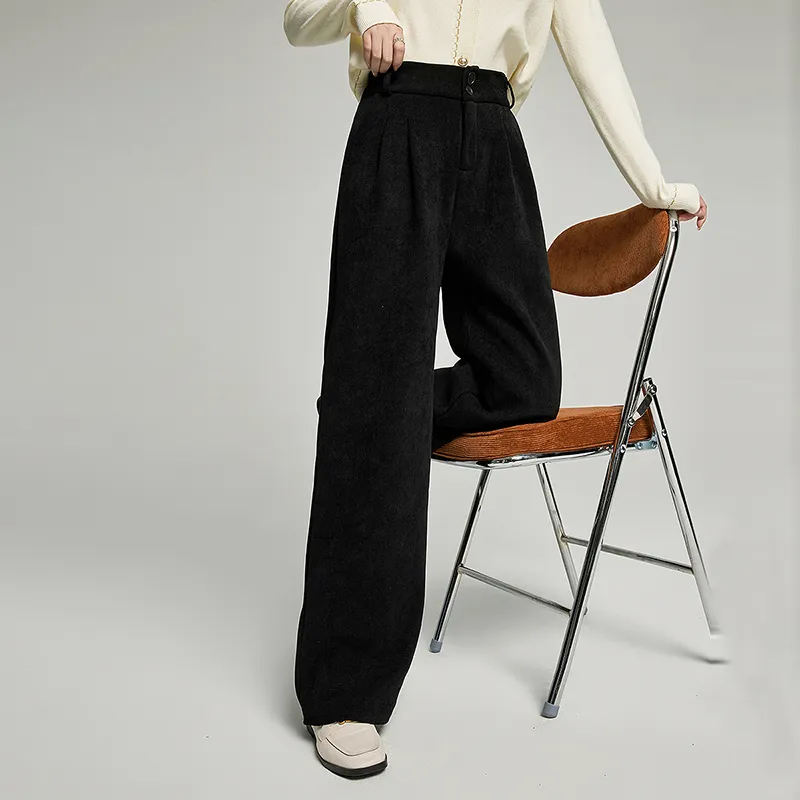 Initial Language Casual Pants Women's-17