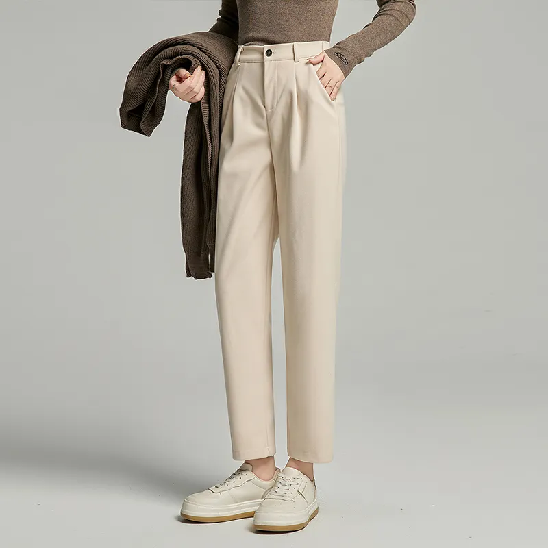 Initial Language Casual Pants Women's-2