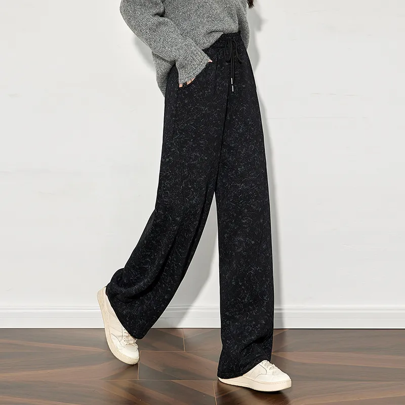 Initial Language Casual Pants Women's-4