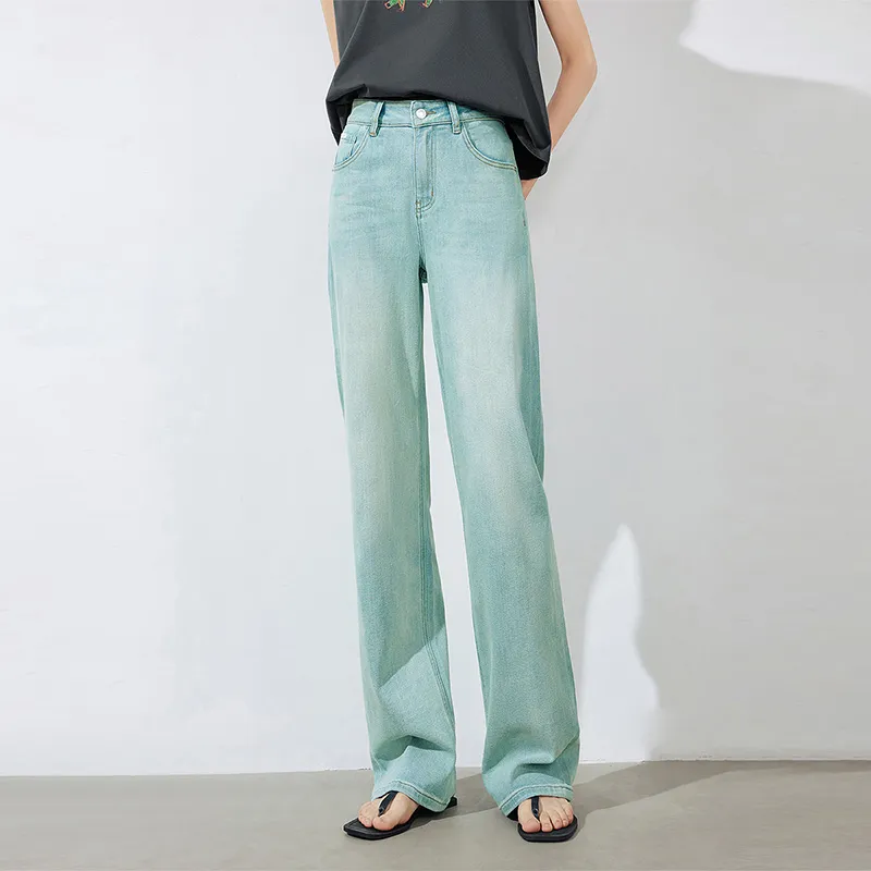Initial Language Jeans Women's Vintage Green-2