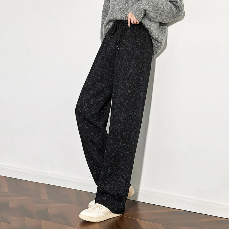 Initial Language Casual Pants Women's-2
