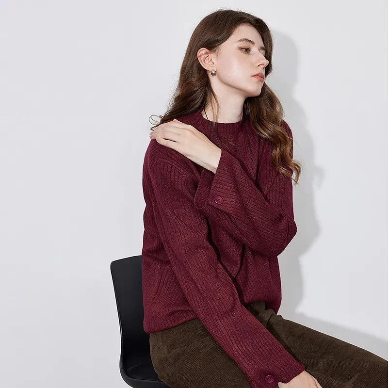 Initial Language Sweater Women's-11