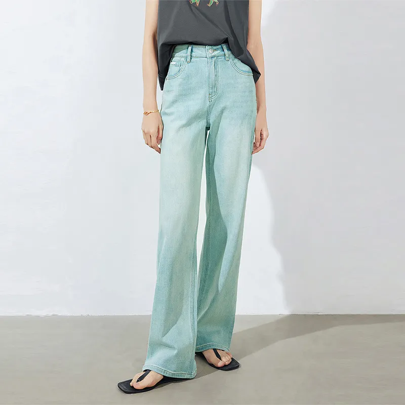 Initial Language Jeans Women's Vintage Green-1