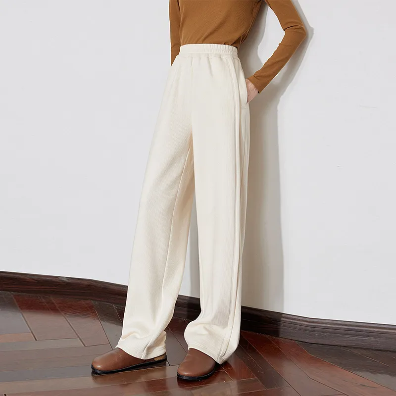 Initial Language Casual Pants Women's-8