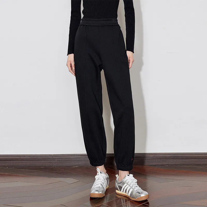 Initial Language Casual Pants Women's-1