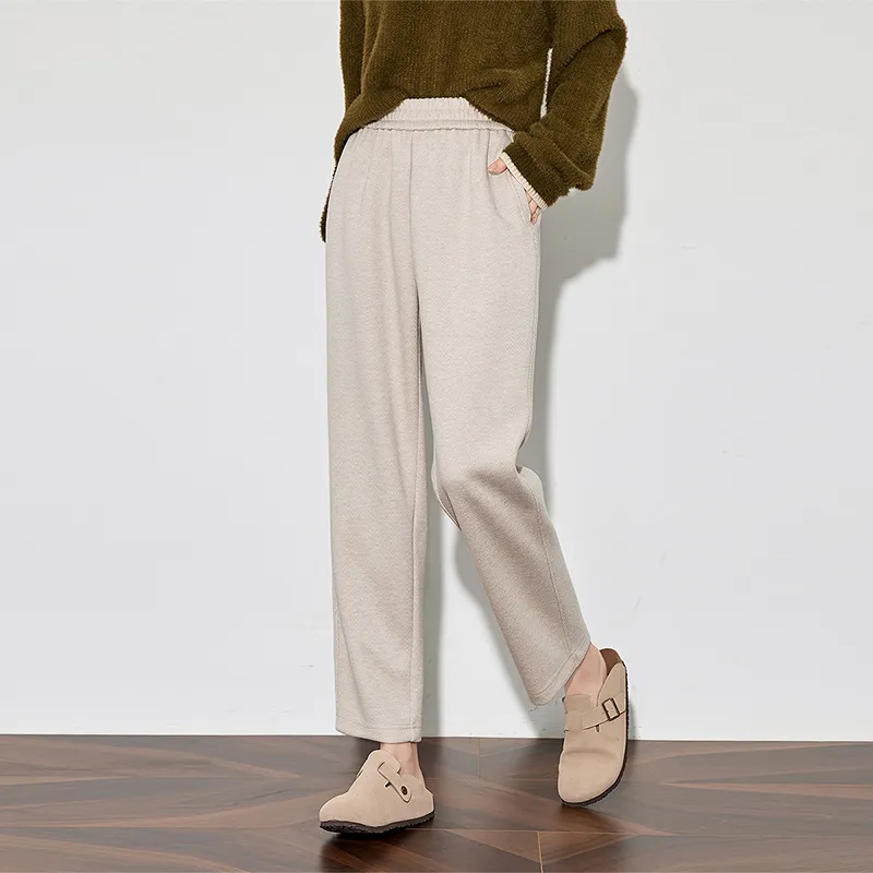 Initial Language Casual Pants Women's-8