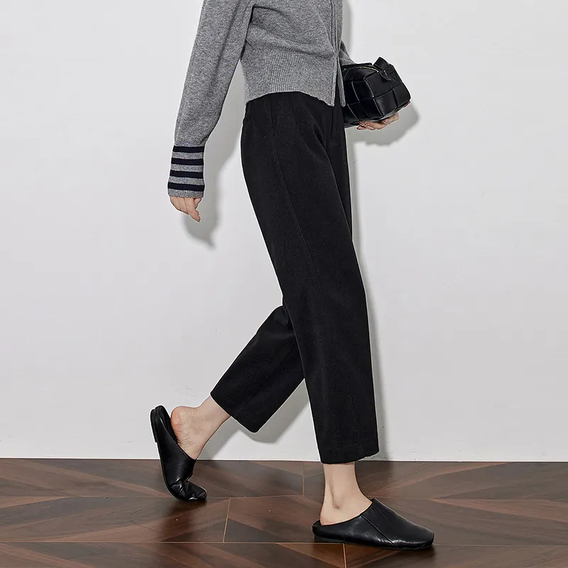 Initial Language Casual Pants Women's-8
