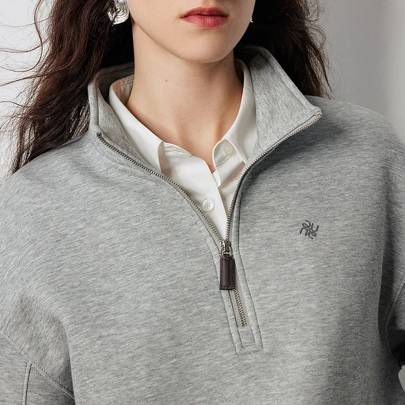 Initial Language Sweatshirt Women's-1