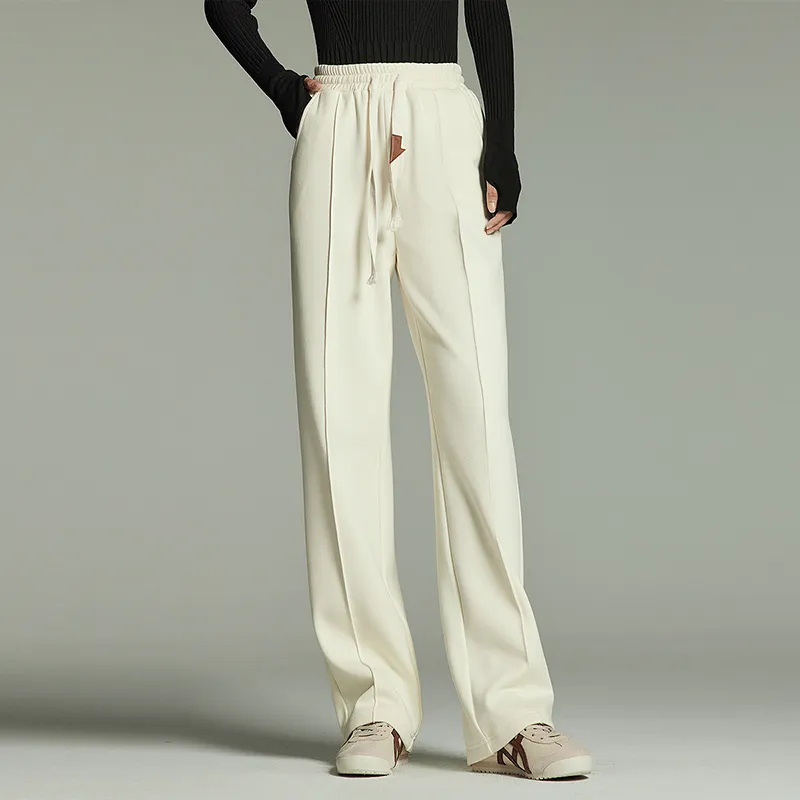 Initial Language Casual Pants Women's-2