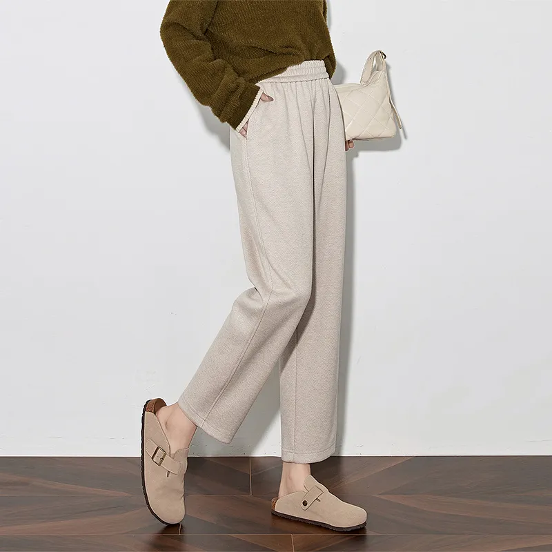 Initial Language Casual Pants Women's-10