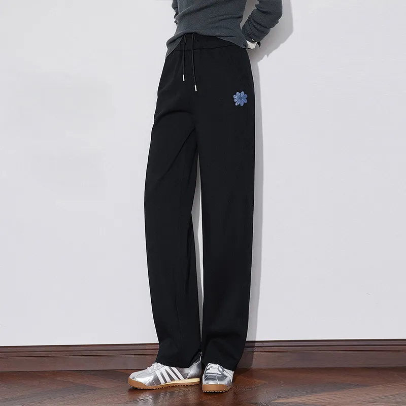 Initial Language Casual Pants Women's-2