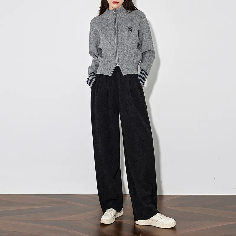 Initial Language Casual Pants Women's-3