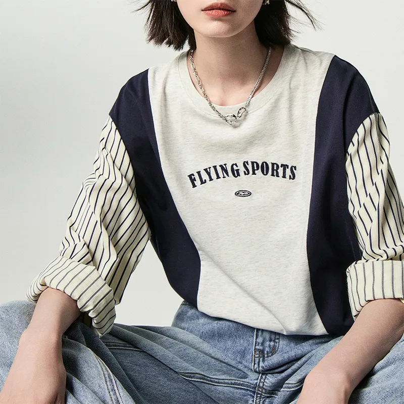 Initial Language Sweatshirt Women's-1