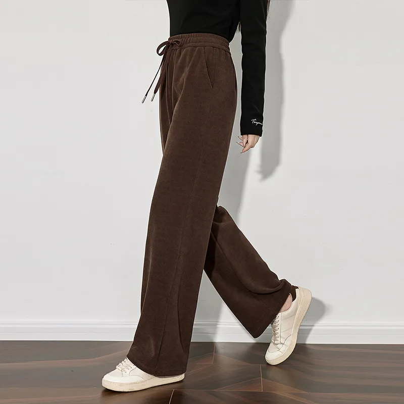 Initial Language Casual Pants Women's-8