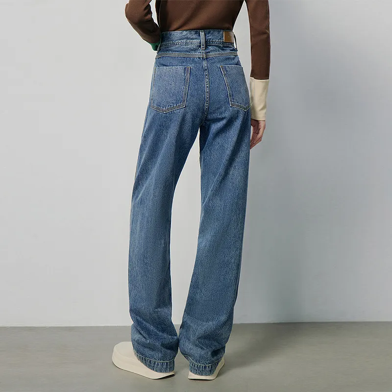 Initial language Jeans Women's-4