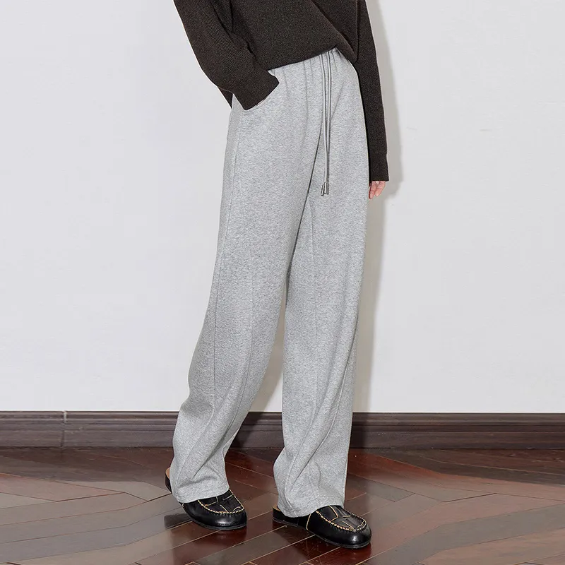 Initial Language Casual Pants Women's-8