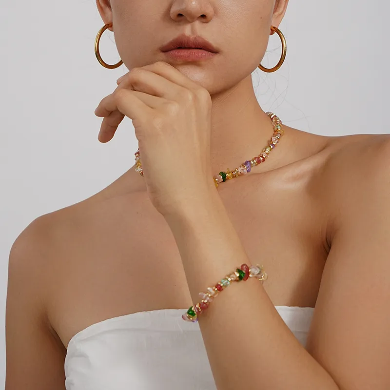 VK VINCENT＆KARINA Copper Alloy Bracelet/Necklace Women's-2