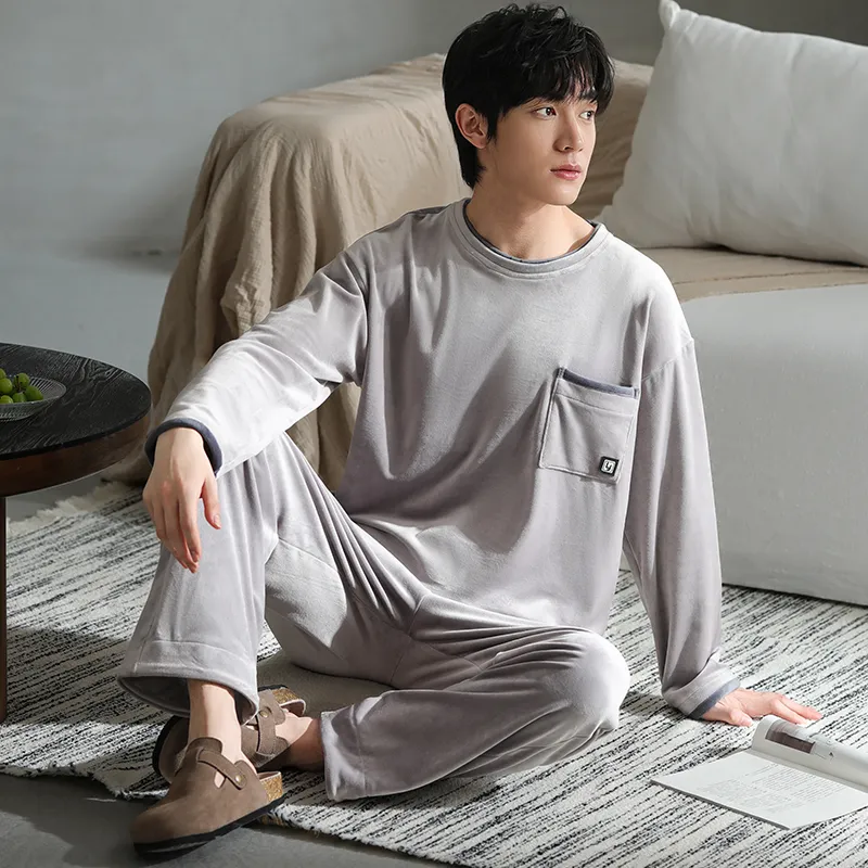 DanceBees Pajama Set Men's Standard Color-3