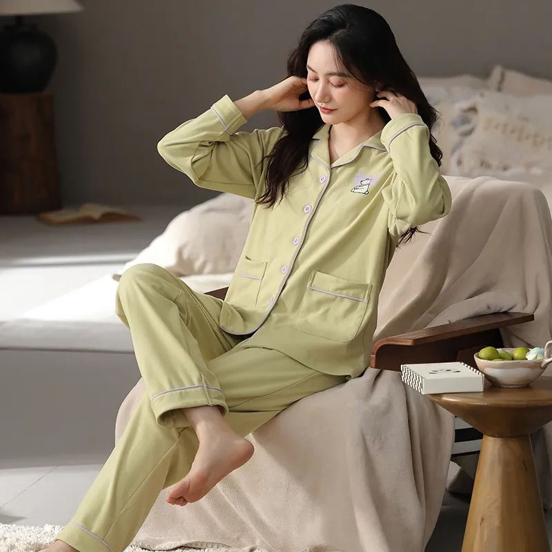 DanceBees Pajama Set Women's Green-5