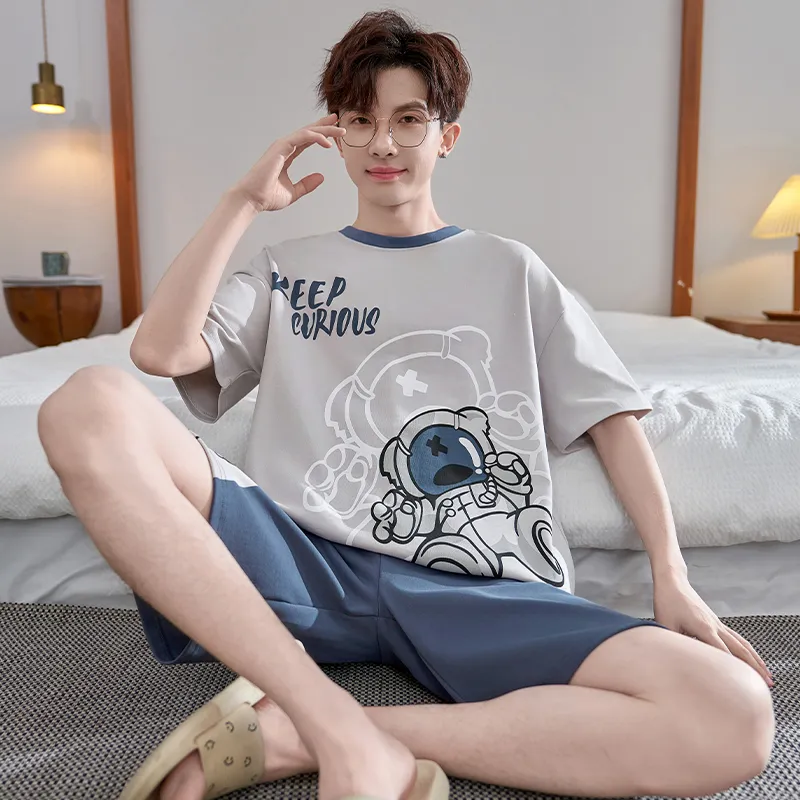 DanceBees Pajama Set Men's Image Color-1