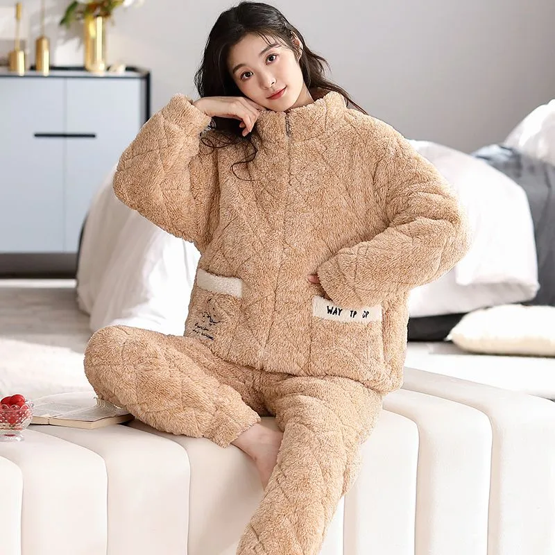 DanceBees Pajama Set Women's Image Color-3