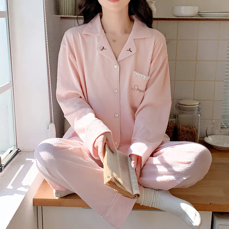 DanceBees Pajama Set Women's Pink-2
