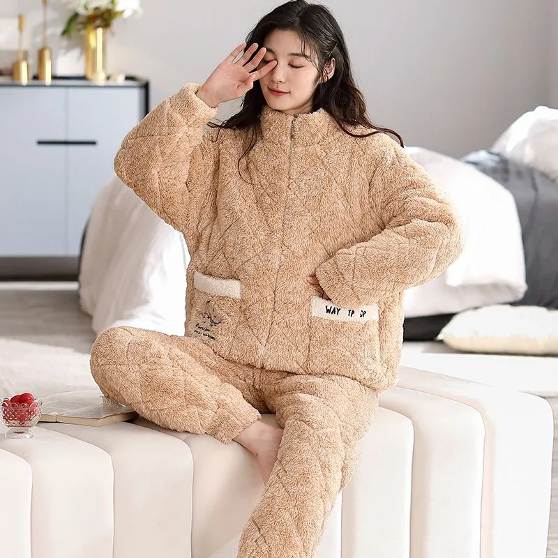 DanceBees Pajama Set Women's Image Color-2