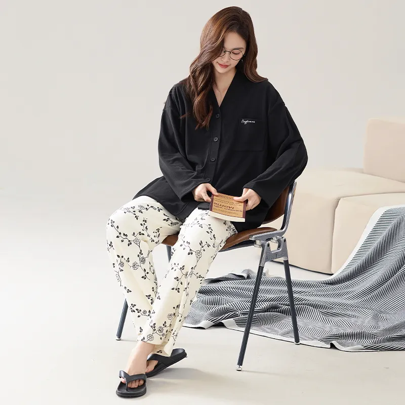 DanceBees Pajama Set Women's Standard Color-1