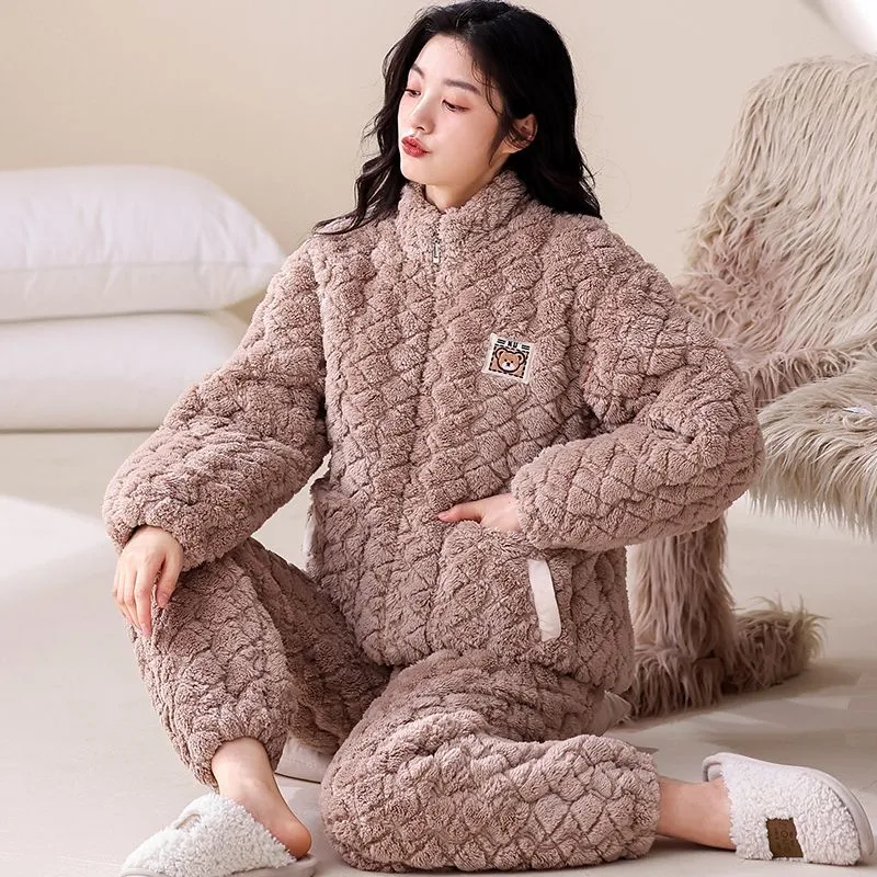 DanceBees Pajama Set Women's Standard Color-4
