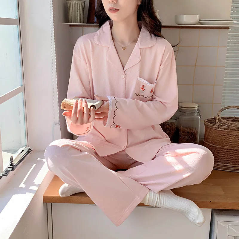 DanceBees Pajama Set Women's Pink-3