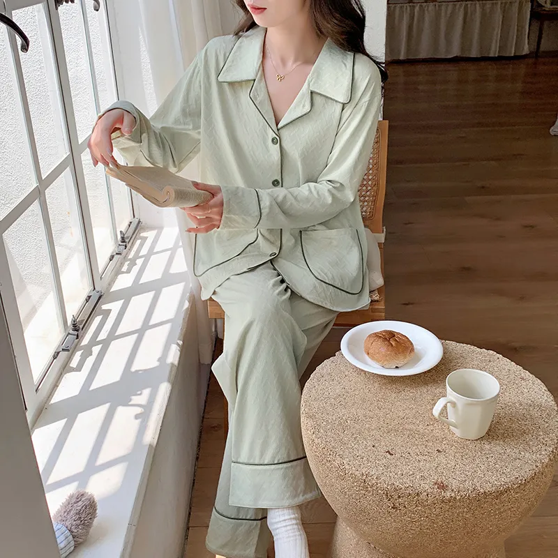 DanceBees Pajama Set Women's Green-2