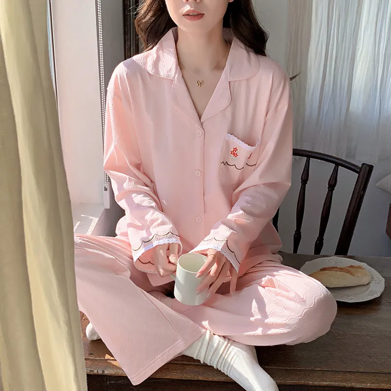 DanceBees Pajama Set Women's Pink-5