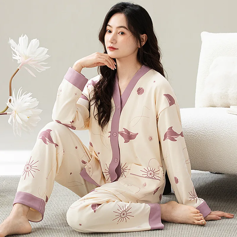 DanceBees Pajama Set Women's Image Color-3