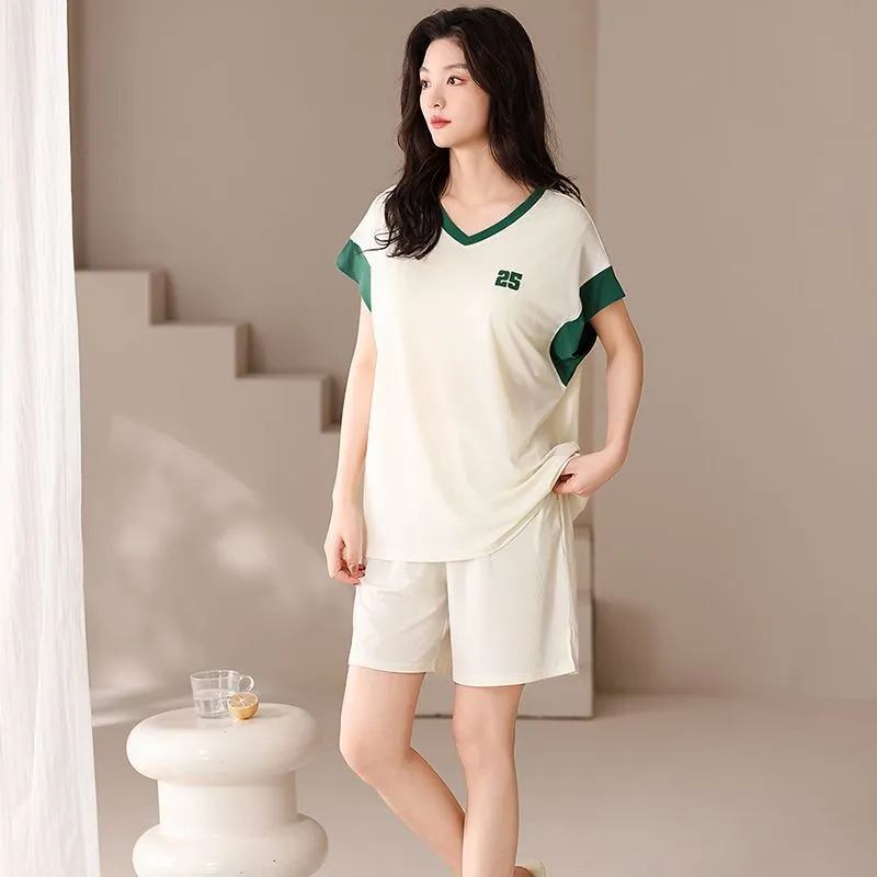 DanceBees Pajama Set Women's Standard Color-4