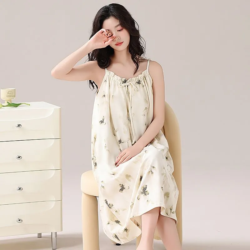 DanceBees Nightgown Women's Apricot-4