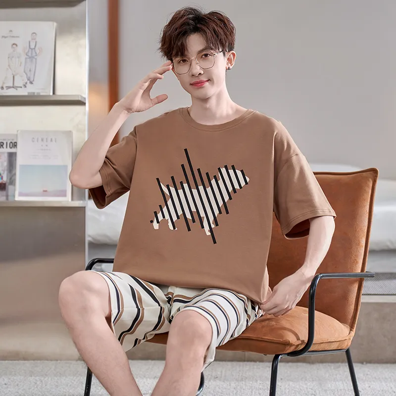 DanceBees Pajama Set Men's Image Color-3