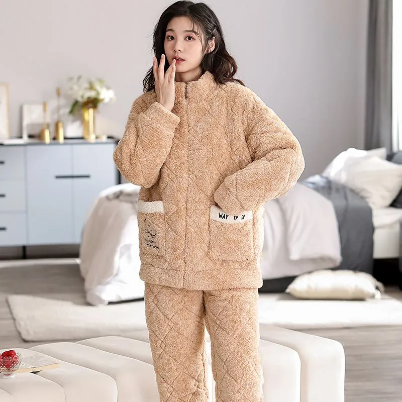 DanceBees Pajama Set Women's Image Color-1
