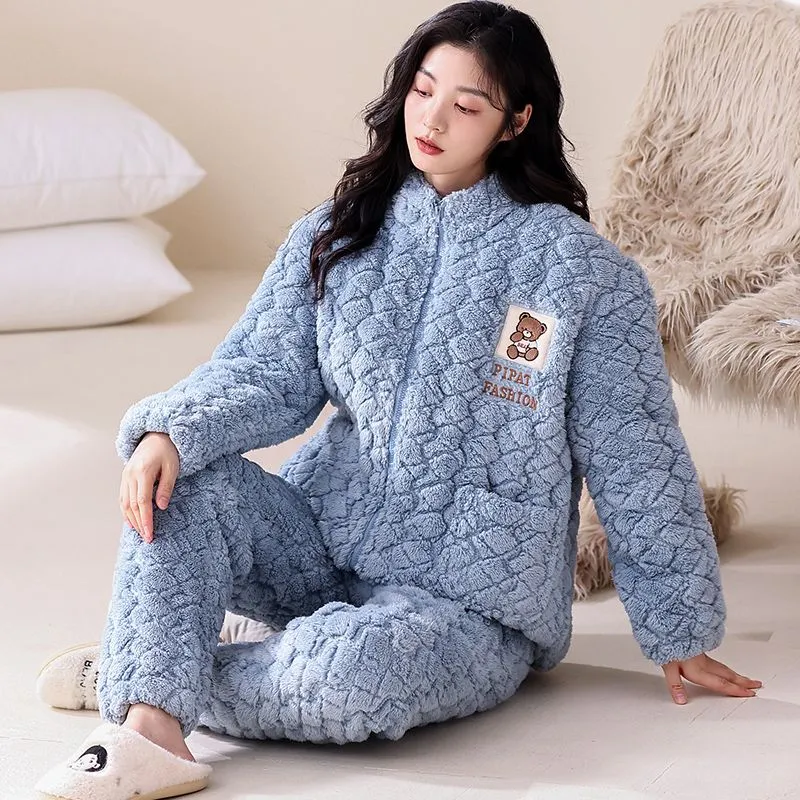 DanceBees Pajama Set Women's Standard Color-4