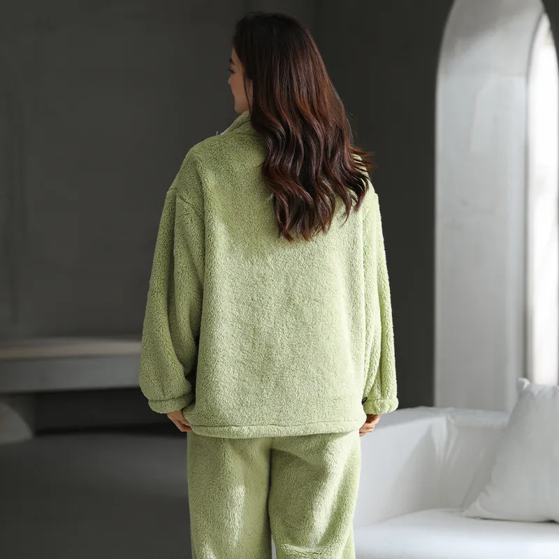 DanceBees Pajama Set Women's Green-4