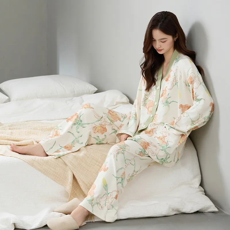 DanceBees Pajama Set Women's Standard Color-3