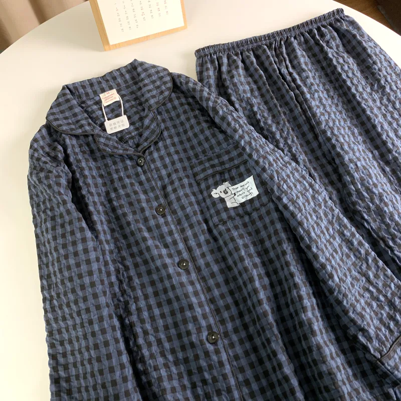 DanceBees Pajama Set Women's Dark Blue-2