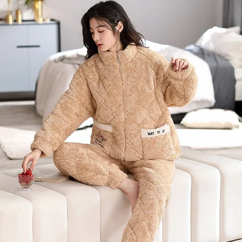 DanceBees Pajama Set Women's Image Color-4